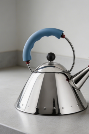 Bird-Whistle Stainless Steel Kettle Light Blue